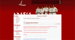 Desktop Screenshot of judocognac.fr